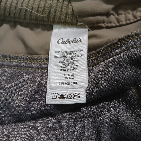 Cabelas XPG EXTREME PERFORMANCE GEAR quick dry hiking cargo pants sz 4 - Picture 2 of 13